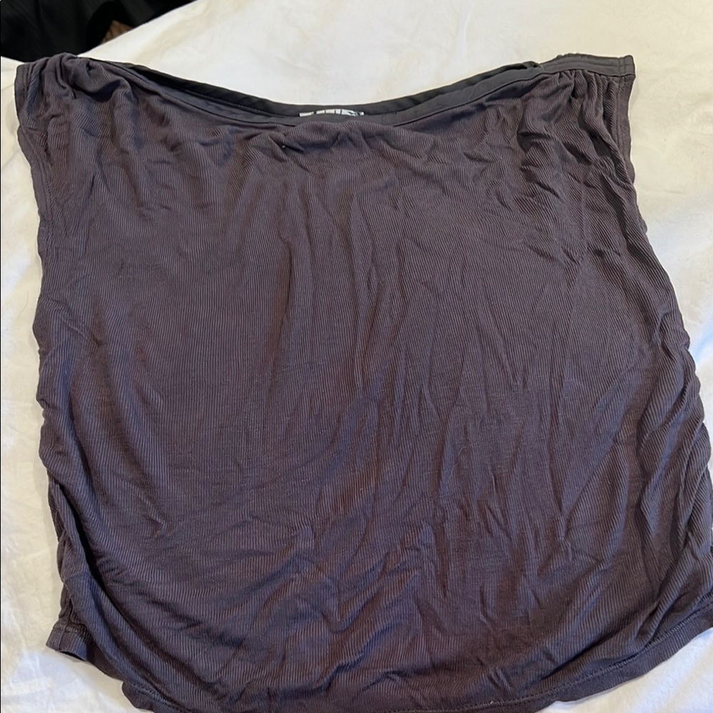 Free People Charcoal Sleeveless Top